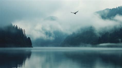 Eagle Wallpaper - Mountains, Lake, Nature #17420