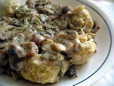 Ricotta Dumplings with Best-Ever Mushroom Sauce | Lisa's Kitchen ...