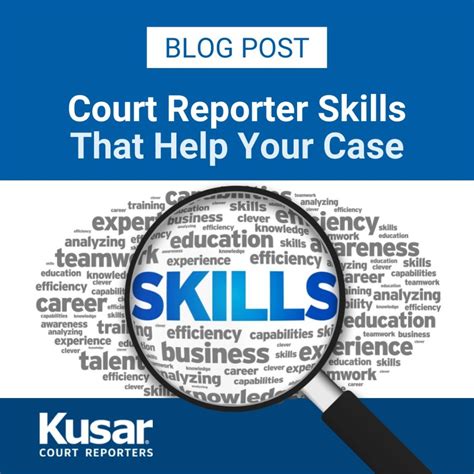 Court Reporter Skills That Help Your Case | Kusar Court Reporters