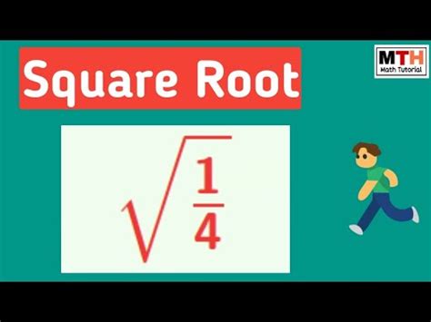 Square root of 1/4 | Root(1/4) - YouTube