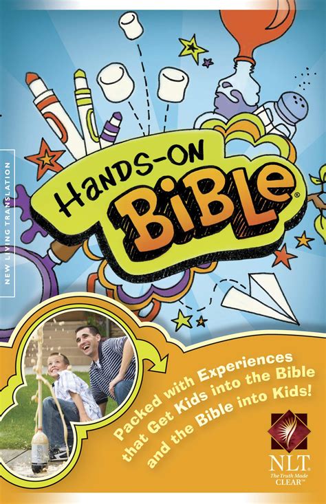 NLT Hands-On Bible Revised Edition, Blue, Hardback | Free Delivery | 9781414337685