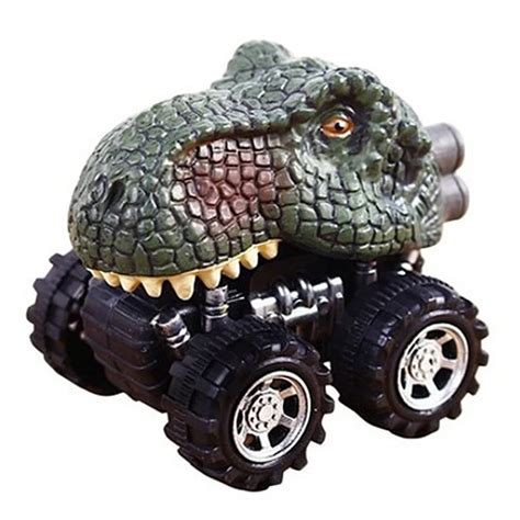 FBIL Children's Day Gift Toy Dinosaur Model Mini Toy Car Back Of The Car Gift Tyrannosaurus Rex ...