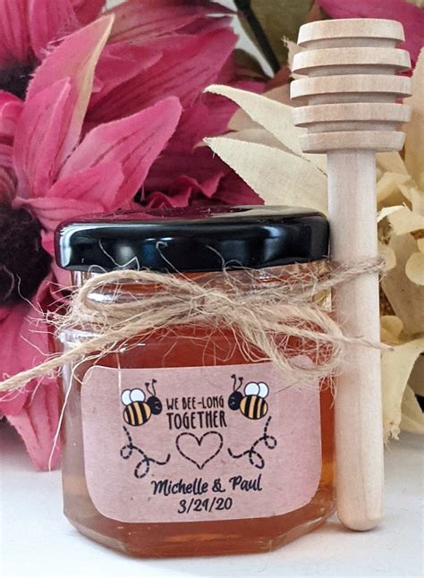 Honey Wedding Favors Personalized Honey Party Favor | Etsy