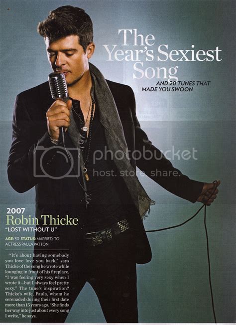 Robin Thicke Lost Without You Album Cover