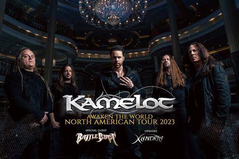 KAMELOT Announces August/September 2023 North American Tour with BATTLE BEAST And XANDRIA