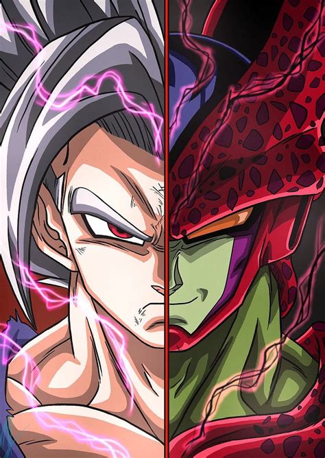 Gohan bestia vs perfect cell max en 2022. dragon ball art goku, anime ...