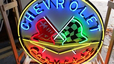 Chevrolet Corvette Neon Sign Tube Neon Light – DIY Neon Signs – Custom ...