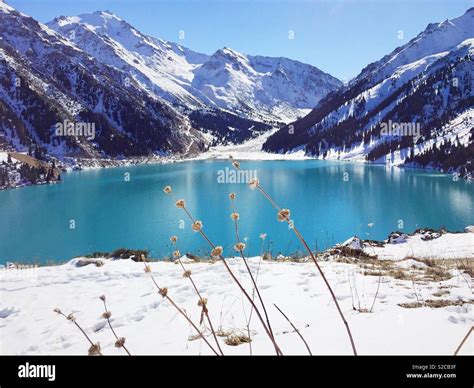 Big Almaty Lake Stock Photo - Alamy