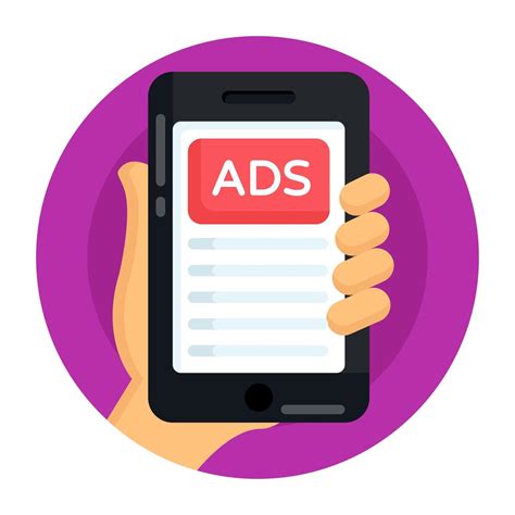 Online Mobile Ads 3105104 Vector Art at Vecteezy