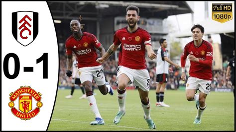 Fulham vs Man United 0 1 Highlights Download Video - YouTube