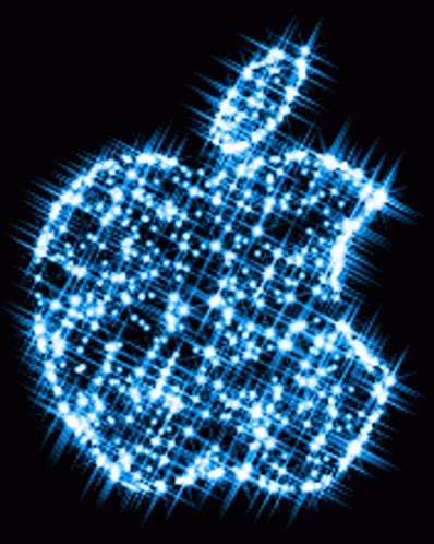 Glitter Apple GIF - Glitter Apple Logo - Discover & Share GIFs