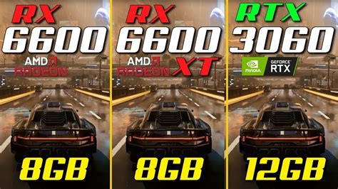 RX 6600 vs. RX 6600 XT vs. RTX 3060 | Test in 1080p - YouTube