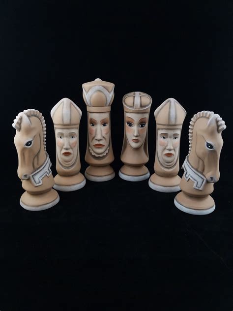 Ceramic Chess Set Chess Set Hand Painted Chess Set XL Chess - Etsy