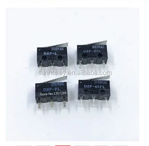 1pcs For Omron Mouse Micro Switch D2fc-f-7n 10m 20m Of D2fc-f-k(50m ...