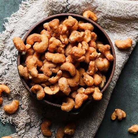 Honey roasted cashews easy homemade recipe