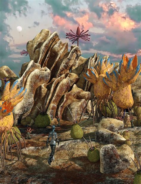 Alien Landscape Construction Set | Daz 3D