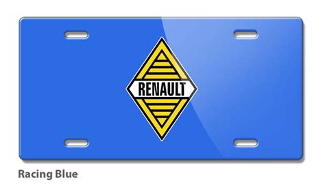 Renault Badge Emblem Novelty License Plate - Vintage Emblem – Legend Lines