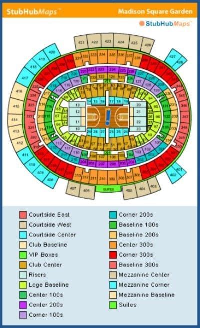 Madison Square Garden - Events, Concerts, Seating Chart