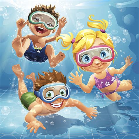 Girl Swimming Underwater Illustrations, Royalty-Free Vector Graphics & Clip Art - iStock