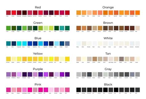 3,810 Color Palette Names Royalty-Free Photos and Stock Images ...