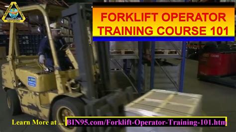 OSHA Forklift Operator Training 101