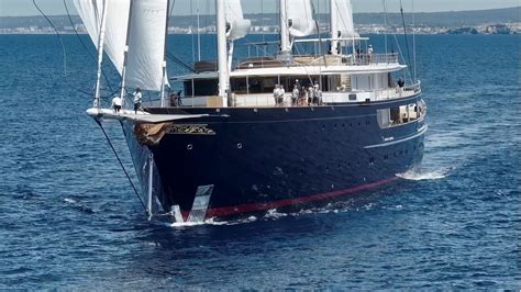 Jeff Bezos' $500 million sailing yacht Koru is spotted for the first ...