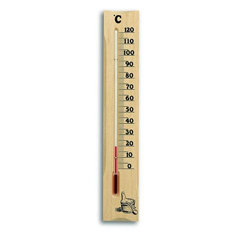 Analogue sauna thermometer made of pine | TFA Dostmann