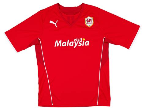 2013-14 Cardiff Home Shirt - 10/10 - (M)