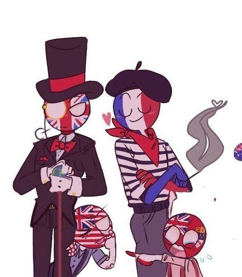 100 Countryhumans France x UK ideas | country art, country humor, france