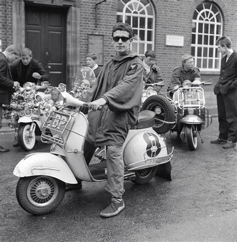 Peckham Mods, 1960s. Mod Scooter, Scooter Girl, Vespa Lambretta, Vespa Scooters, Motor Scooters ...