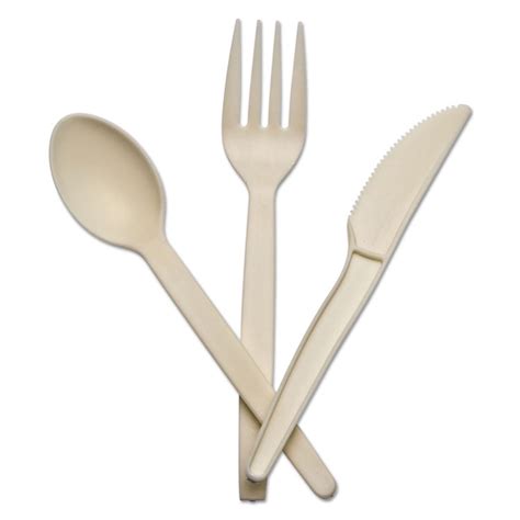 Corn Starch Cutlery by CONSERVE® BAU10232 | OnTimeSupplies.com