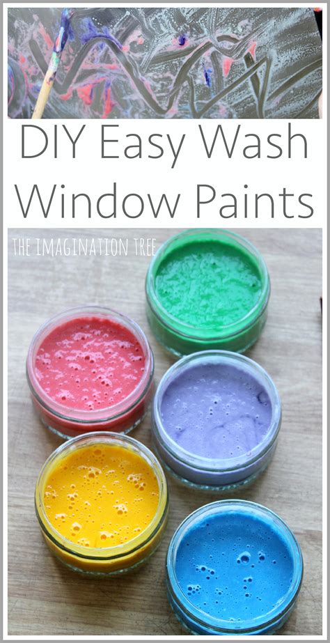 DIY Window Paint Recipe - The Imagination Tree