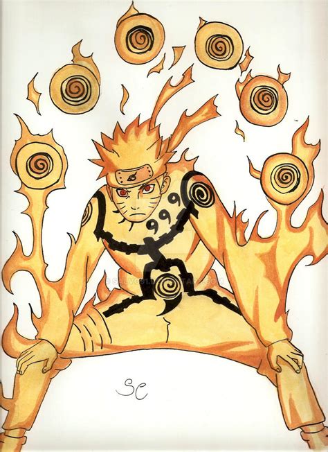 Naruto Kyuubi Mode by Salvo91 on DeviantArt