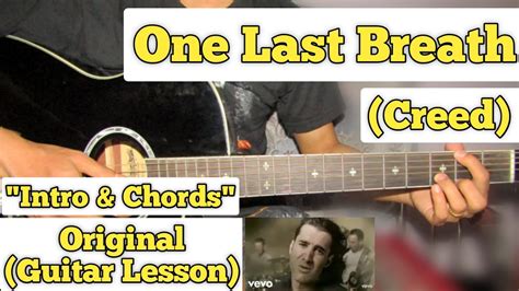 One Last Breath - Creed | Guitar Lesson | Intro & Chords | Chords - Chordify