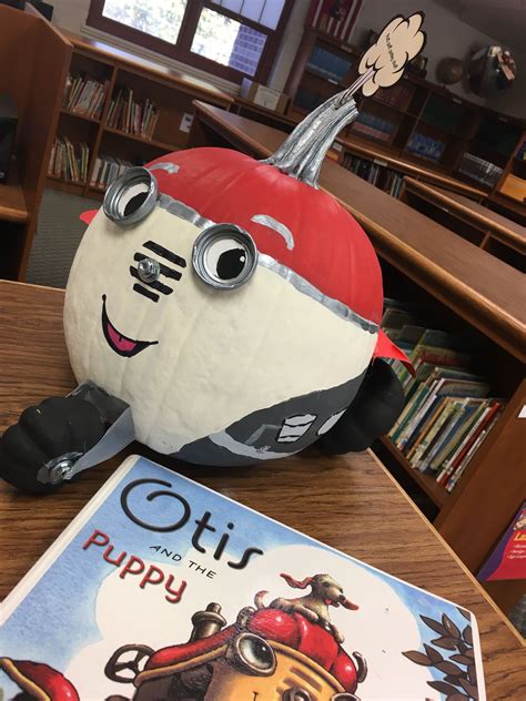 Book Character Pumpkin Decorating Contest. Otis, by Loren Long | Book character pumpkins ...