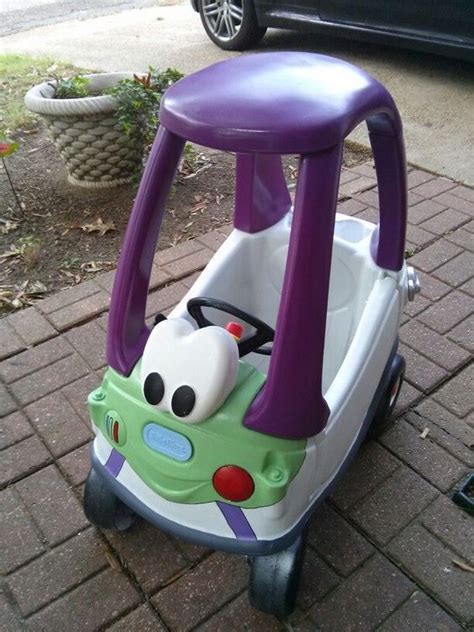 To Infinity and Beyond....Buzz Lightyear Inspired Cozy Coupe Upcycle in ...