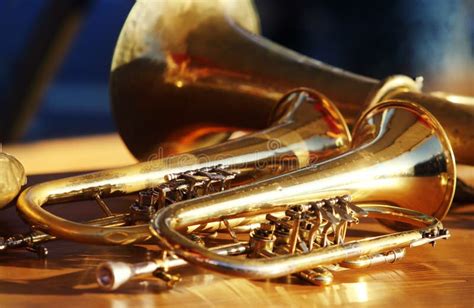 Wind instruments stock photo. Image of jazz, gold, instrumental - 40355462