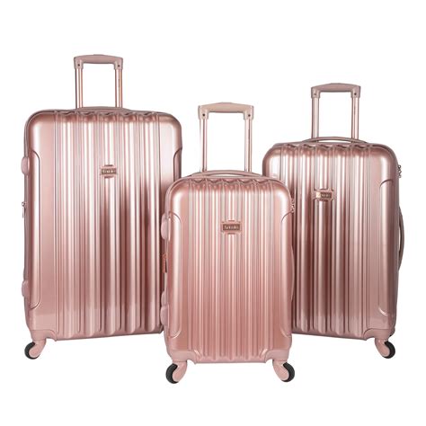 3-Piece Expandable Hardside 4-Wheel Luggage Set 28 x 19 x 13 - Walmart.com