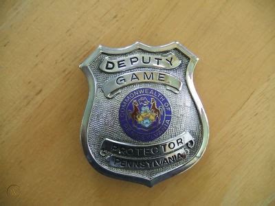 PA Game Commission Deputy Game Protector Badge Warden | #138969757