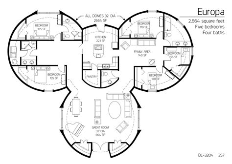 Concrete Dome Homes Floor Plans - House Decor Concept Ideas