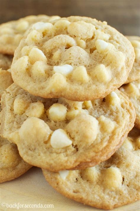 The BEST Chewy White Chocolate Macadamia Nut Cookies - Back for Seconds