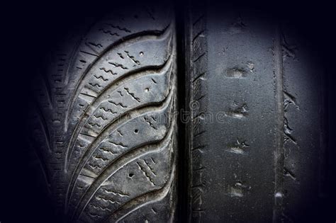 Old Worn Damaged Tires Isolated Stock Photo - Image of tire, summer: 301604154