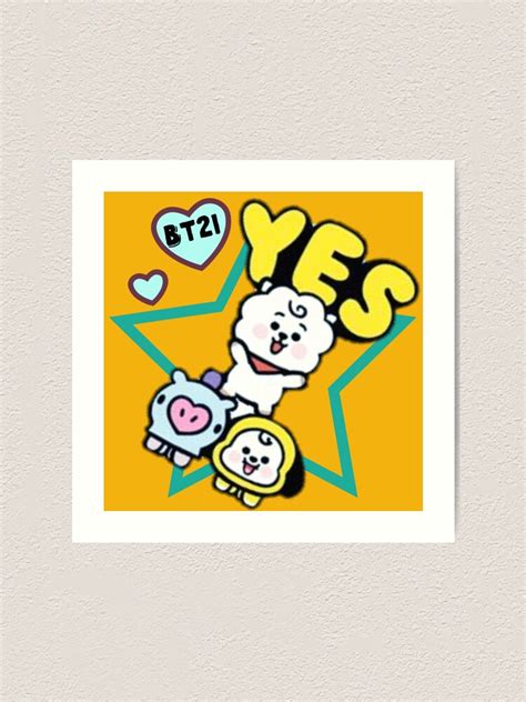 "Bt21 Baby" Art Print for Sale by theclassic2 | Redbubble