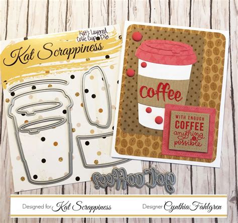 Coffee Cup Gift Card | Kat Scrappiness Blog