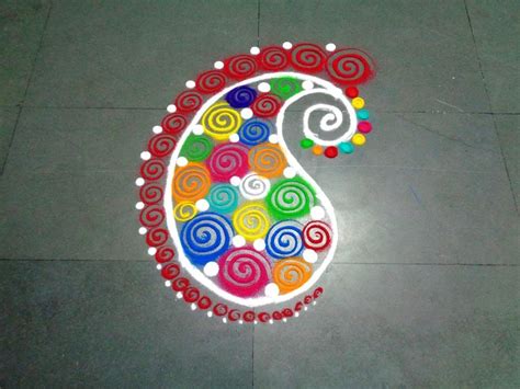 30+ Easy & Creative Rangoli Designs for Kids - Kids Art & Craft