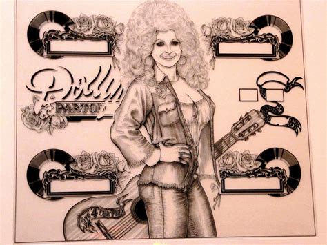 Story of the Dolly Pinball Artwork - Dolly Parton Pinball Machine in ...