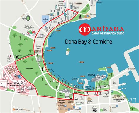 Doha Corniche Recreated 2021 - Marhaba Qatar