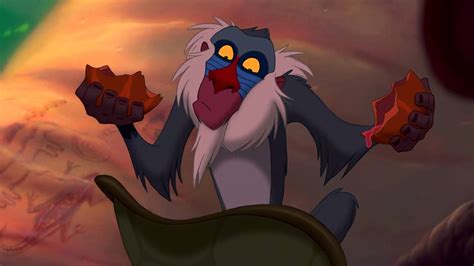 The Lion King Rafiki Learns Simba is Alive HD - YouTube