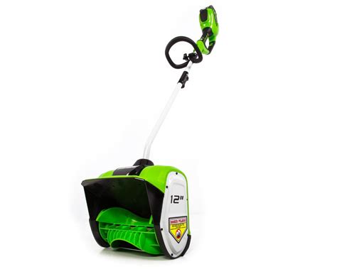 40V 12" Cordless Snow Shovel & 4.0 Ah Battery | Greenworks Tools