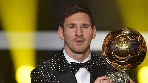 Messi makes it four FIFA Ballon d'Or wins in a row | UEFA Champions ...